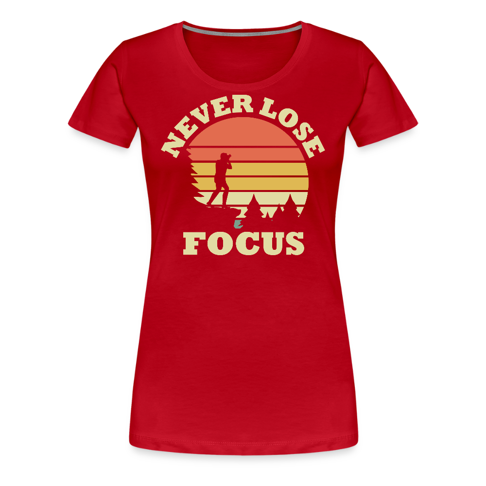 Filterfotograf – Landschaftsfotografen Edition Frauen Premium T-Shirt - Rot