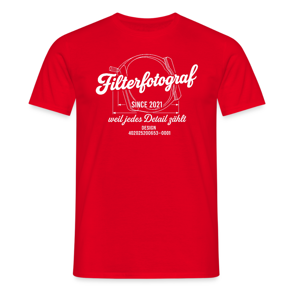 Filterfotograf LC PRO 100 Shirt - Rot