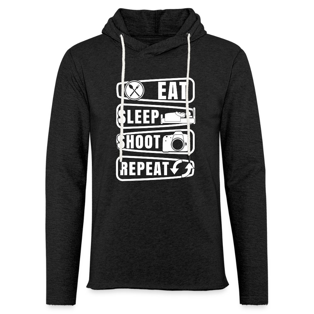 Filterfotograf Leichtes Kapuzensweatshirt – Hoodie für Frühling & Sommer - Anthrazit