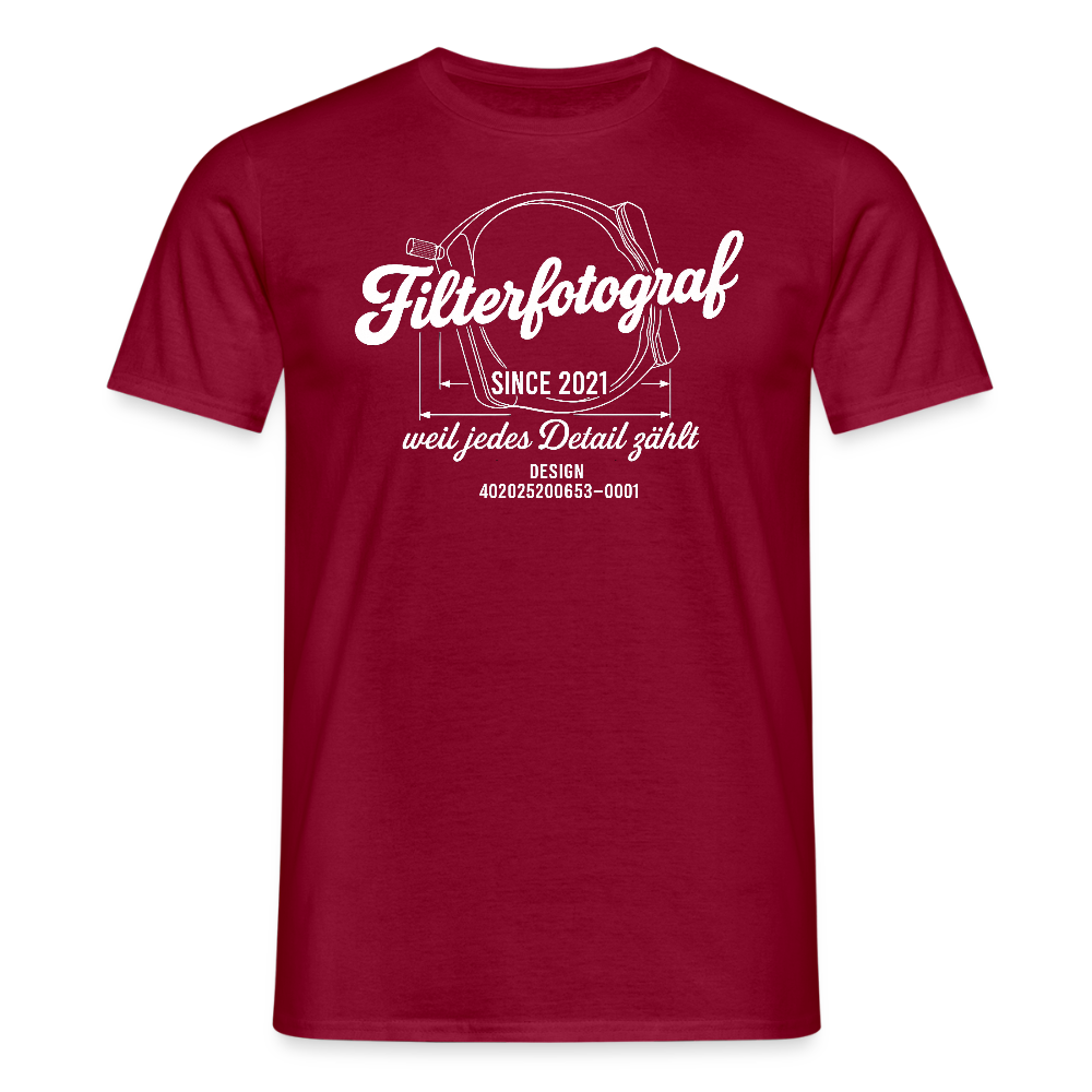 Filterfotograf LC PRO 100 Shirt - Ziegelrot