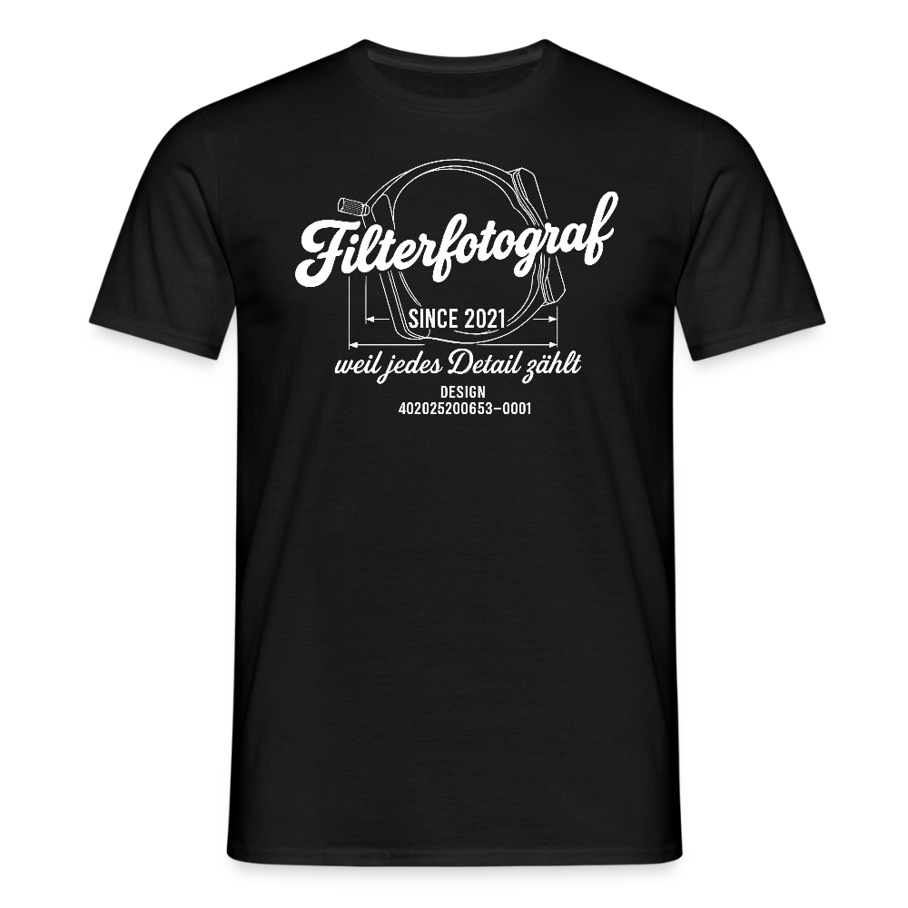 Filterfotograf LC PRO 100 Shirt - Schwarz