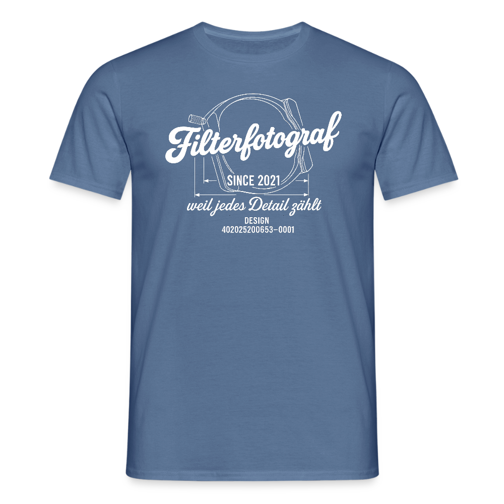 Filterfotograf LC PRO 100 Shirt - Taubenblau