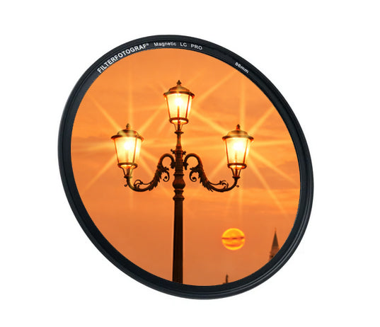 FILTERFOTOGRAF® 8-Star Filter – Magnetischer Effektfilter für LC-PRO 100 (86 mm)