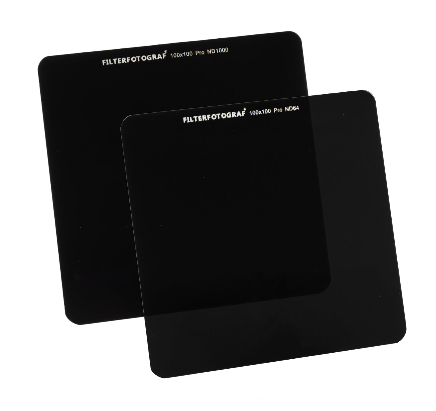 Filterfotograf® ND Filter Set 100x100mm – ND64 & ND1000 aus Ultra HD Glas mit Nano-Beschichtung