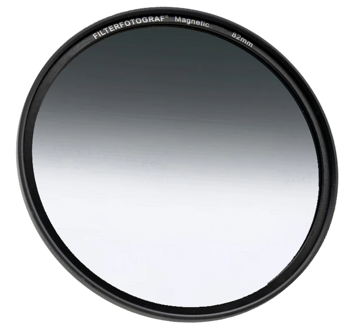FILTERFOTOGRAF® Soft GND 0.9 (ND8) – Magnetischer Verlaufsfilter 82 mm