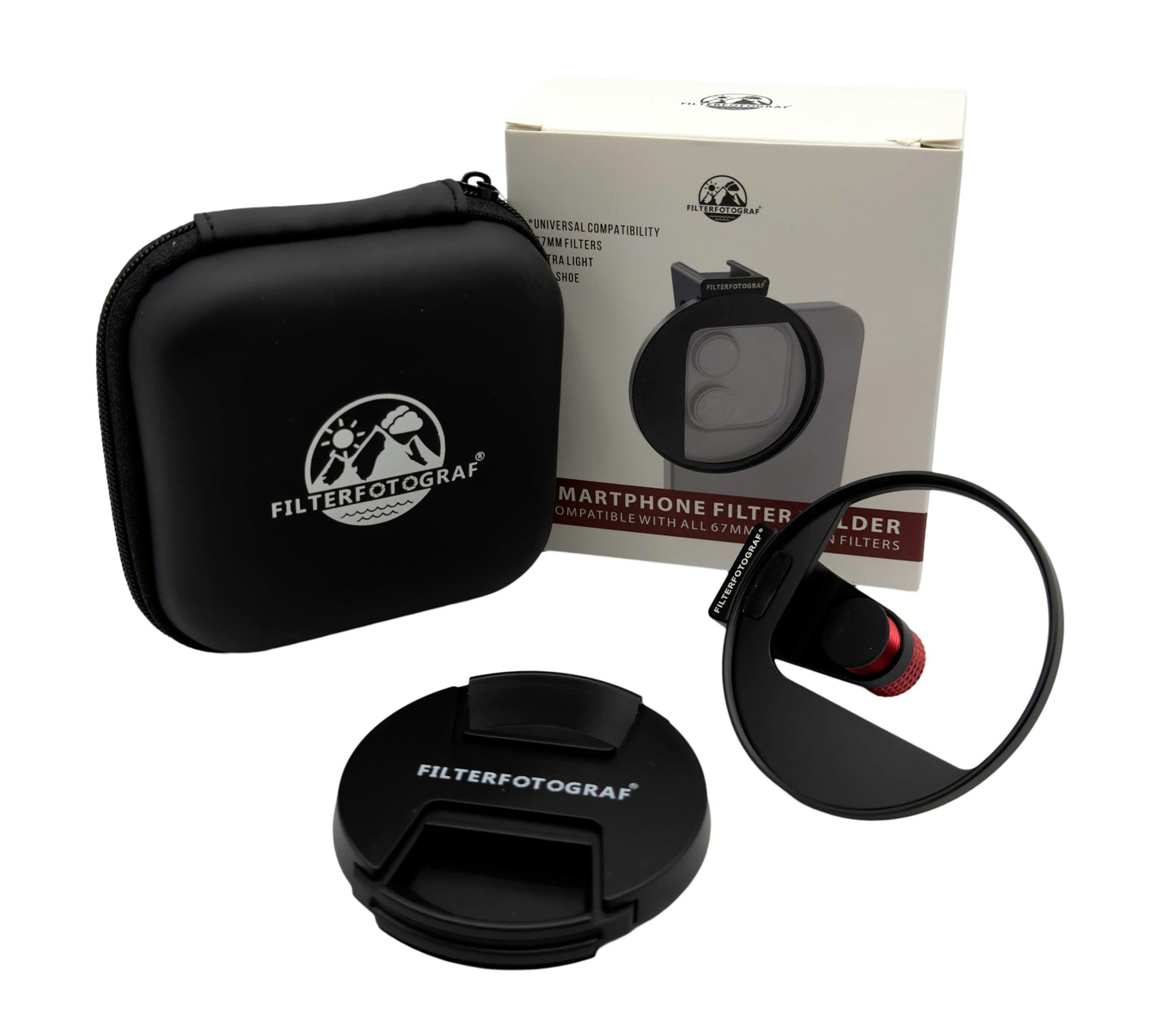 FILTERFOTOGRAF Vario ND 2–32 mit CPL (67 mm) Smartphone und Kamera Filter