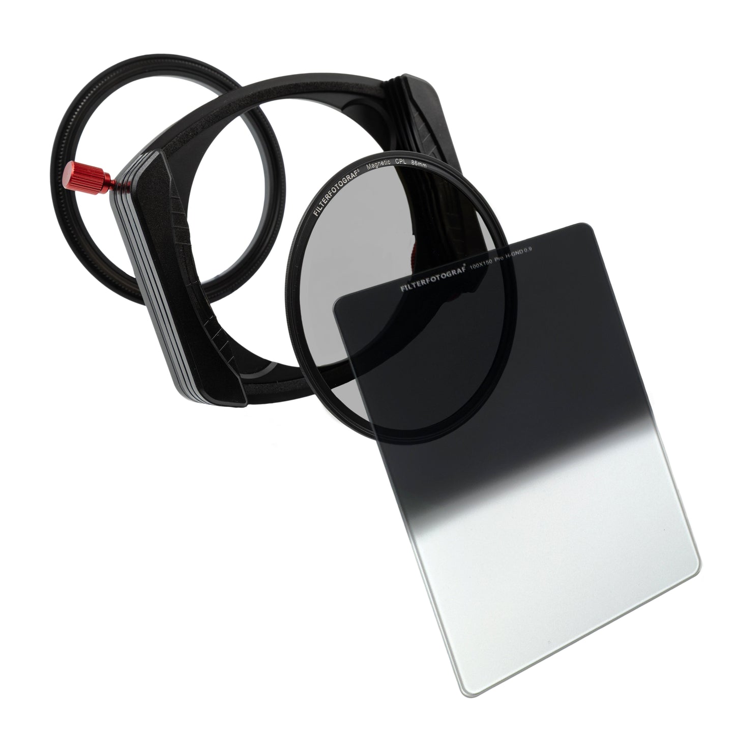 Filterfotograf® LC-PRO 100 Starterset Ocean – Filterhalter mit CPL & Hard GND 0,9 Rechteckfilter