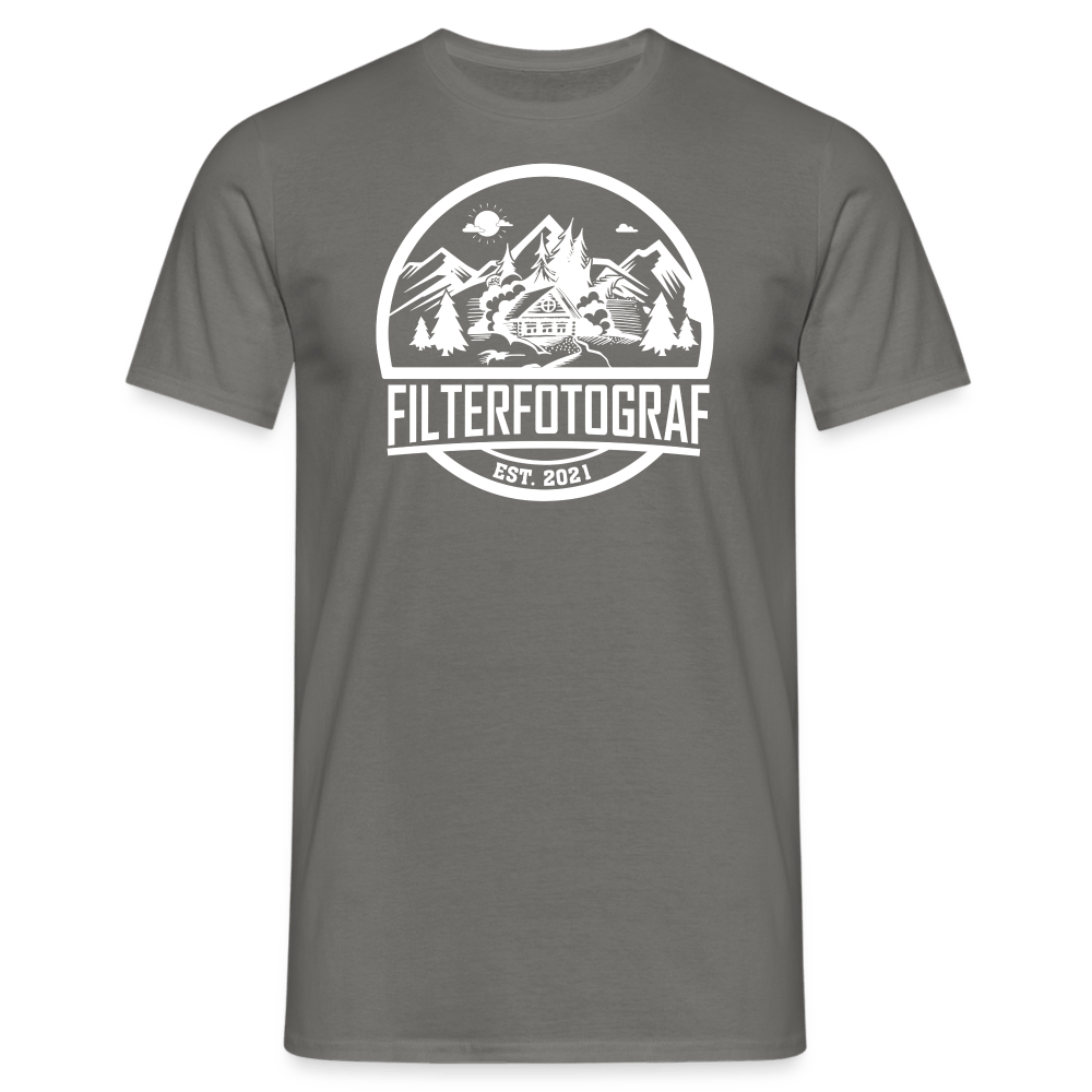 Filterfotograf - Retro Shirt - 1 - Graphit