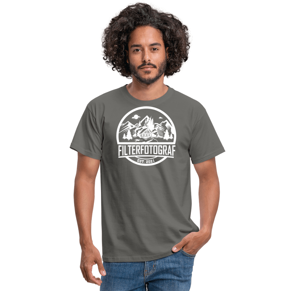 Filterfotograf - Retro Shirt - 1 - Graphit