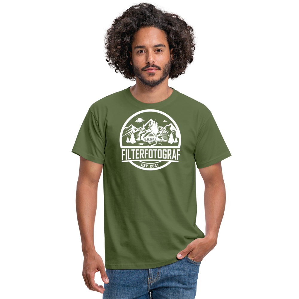 Filterfotograf - Retro Shirt - 1 - Militärgrün