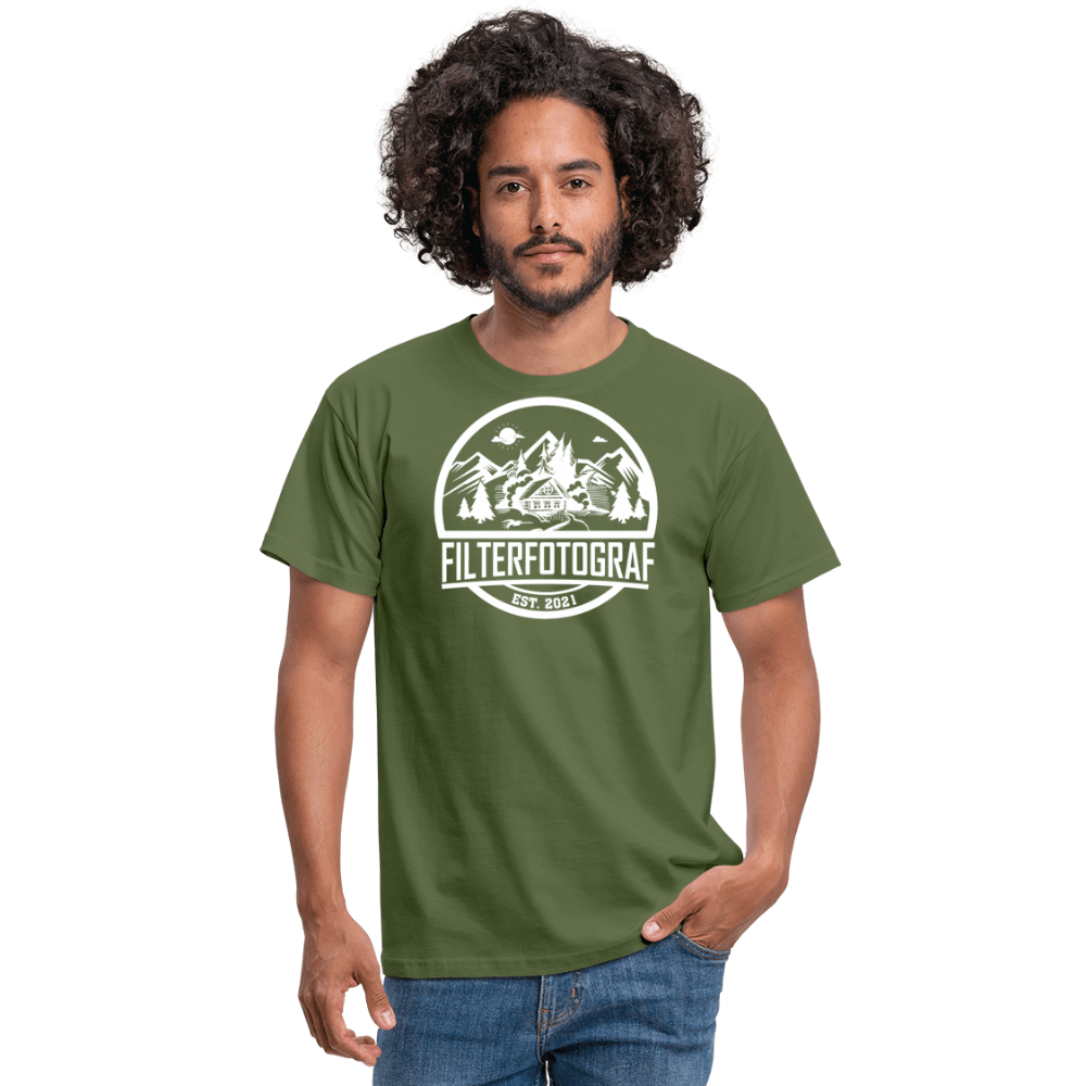Filterfotograf - Retro Shirt - 1 - Militärgrün