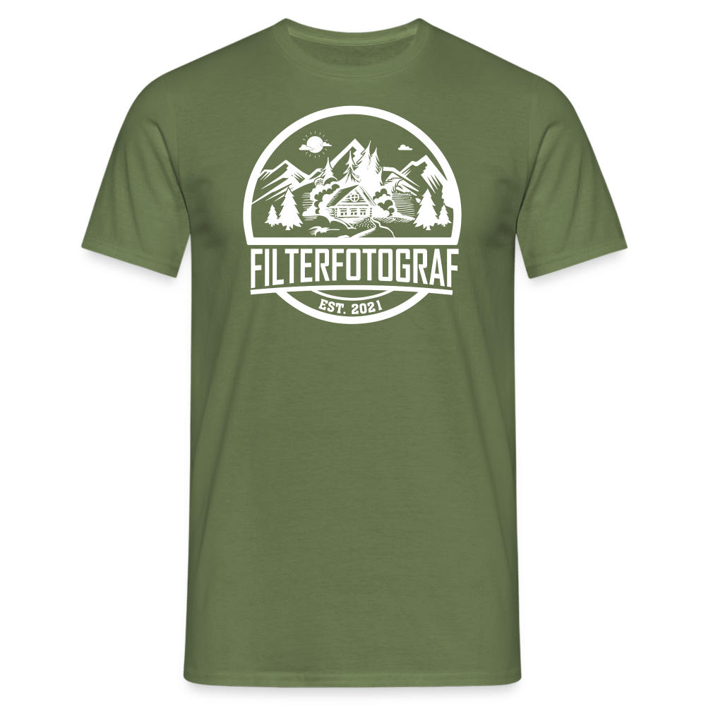 Filterfotograf - Retro Shirt - 1 - Militärgrün