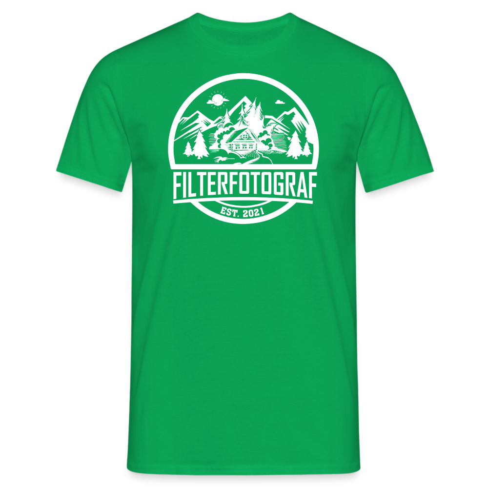 Filterfotograf - Retro Shirt - 1 - Kelly Green