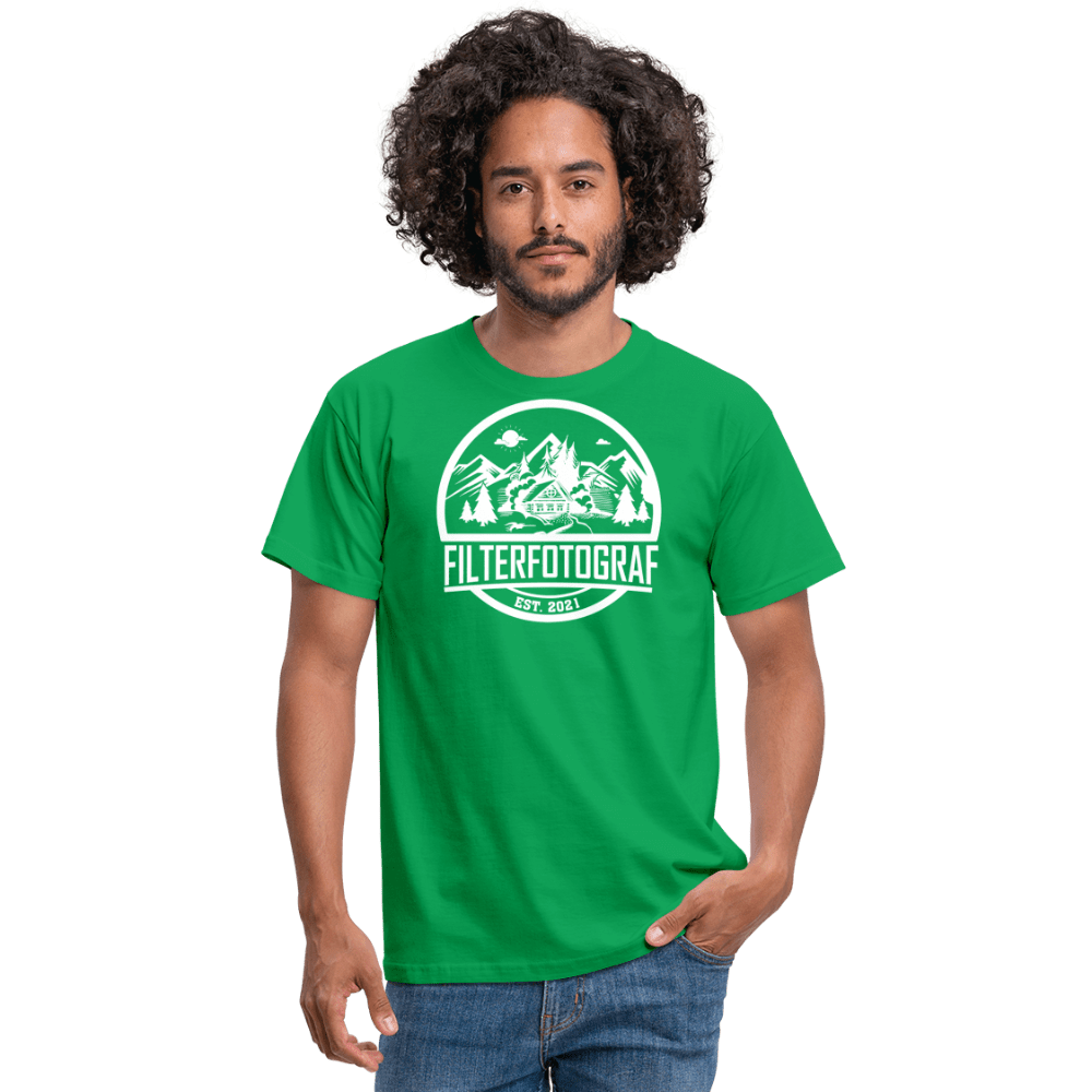 Filterfotograf - Retro Shirt - 1 - Kelly Green