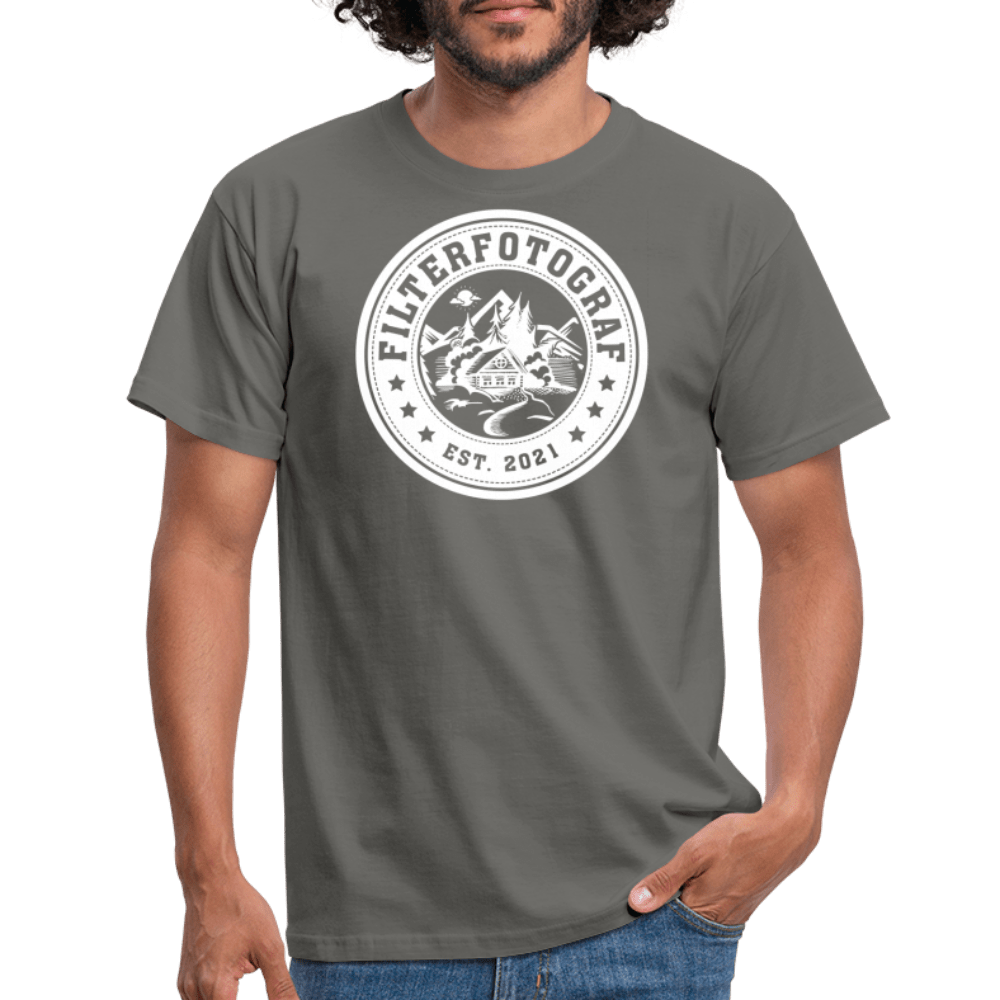 Filterfotograf - Retro Shirt - 2 - Graphit