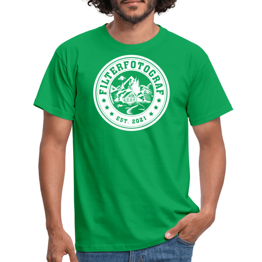 Filterfotograf - Retro Shirt - 2 - Kelly Green