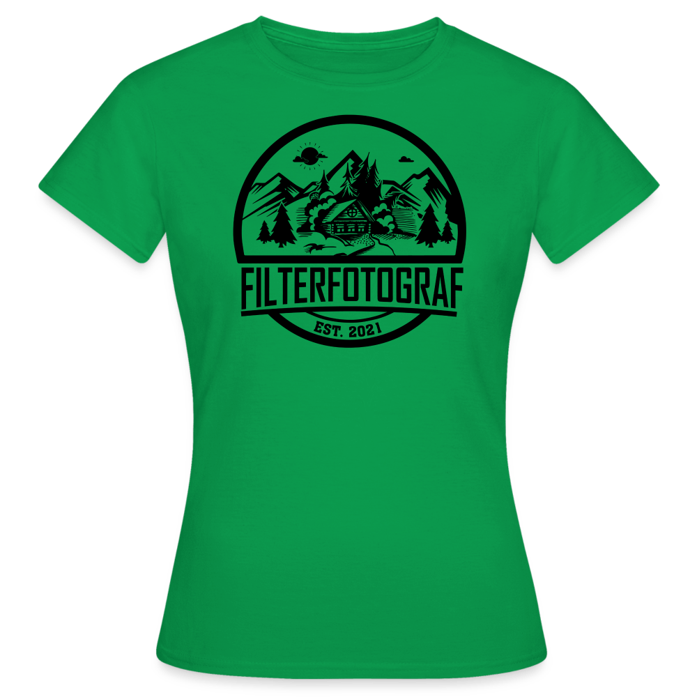 Filterfotograf Retro Shirt - 1 - Kelly Green