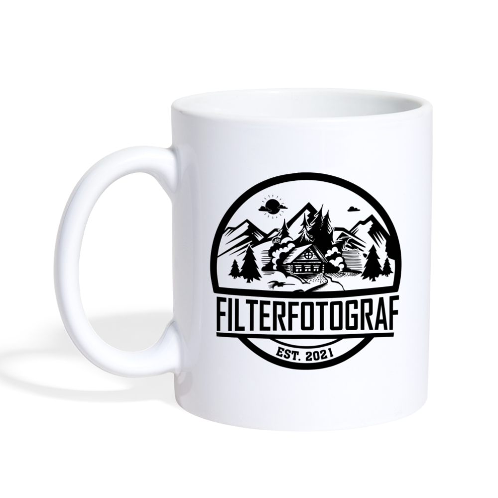 Tasse Retro 2 - weiß