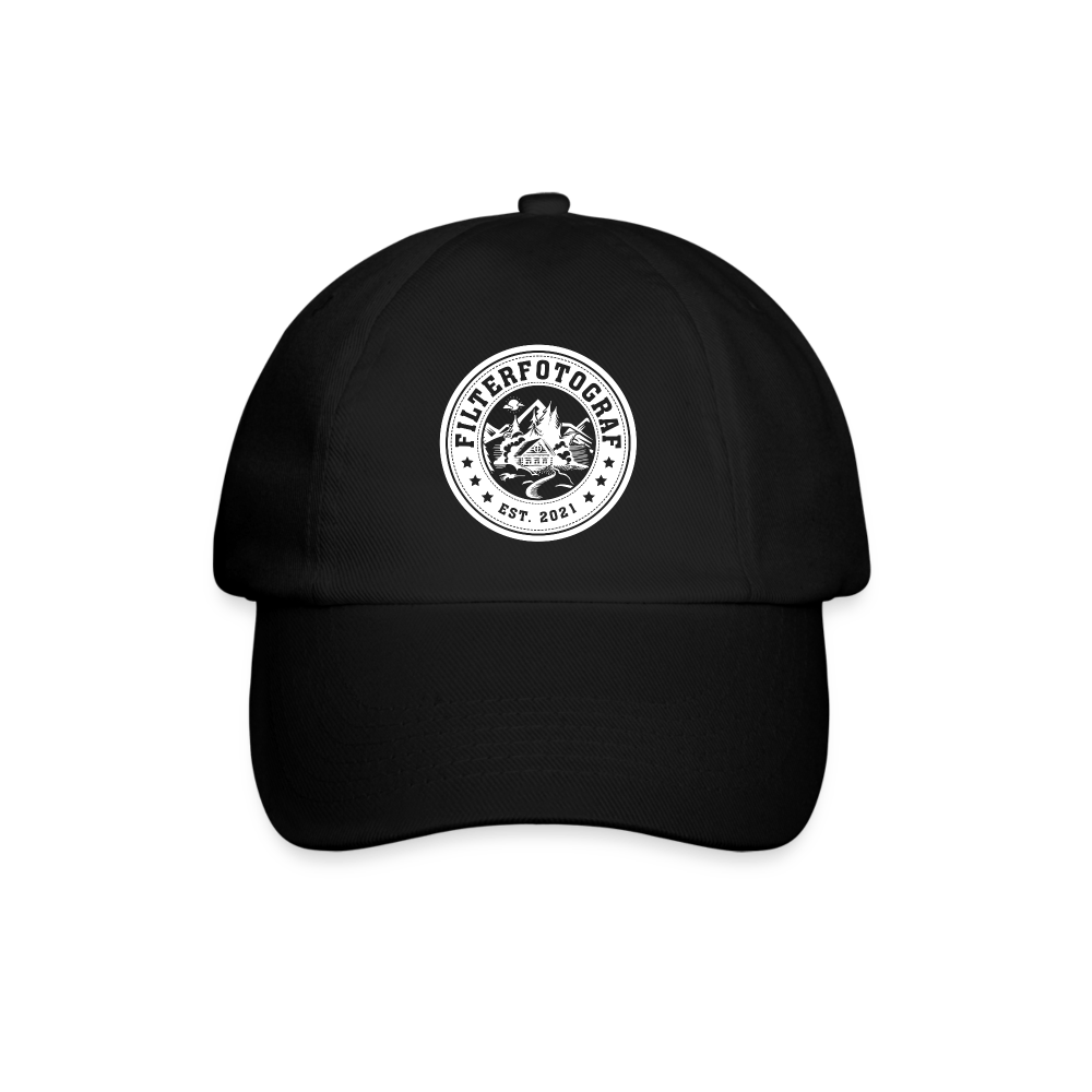 Baseballkappe - Schwarz/Schwarz