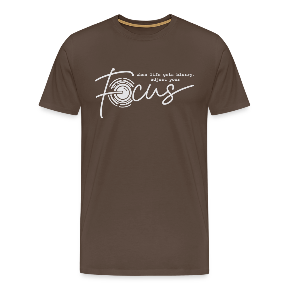 Fotografen Shirt - Focus - Edelbraun