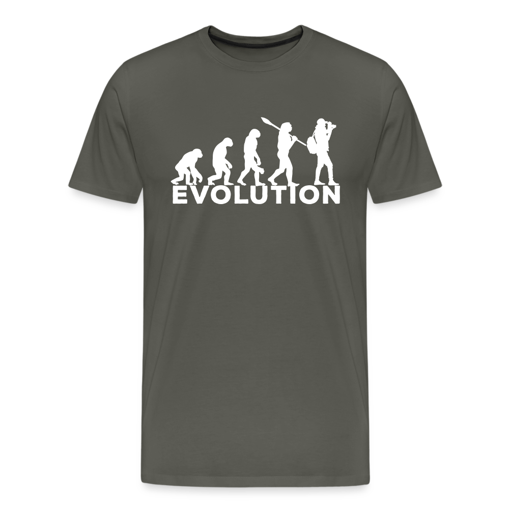 Fotografen Shirt - Evolution - Asphalt