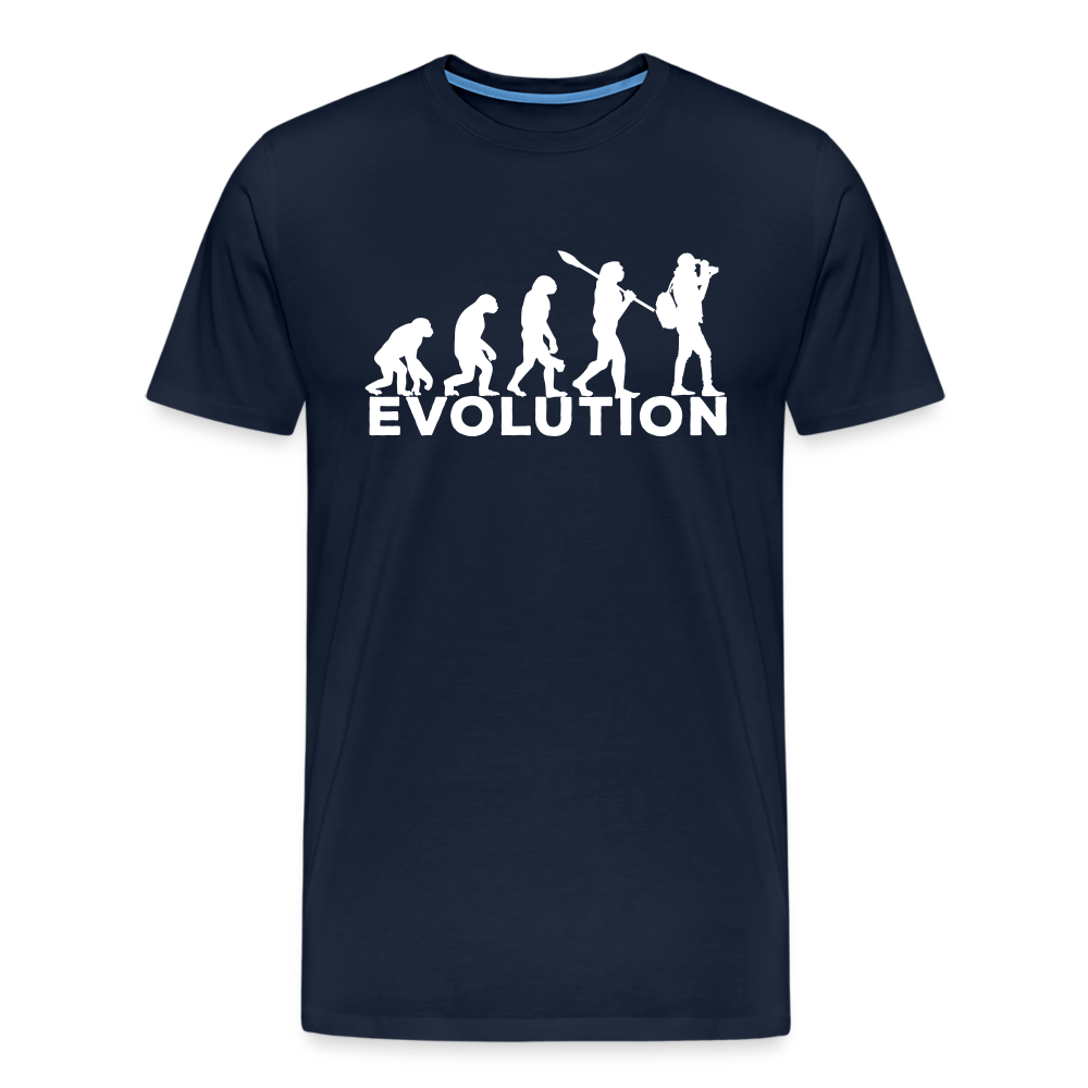 Fotografen Shirt - Evolution - Navy