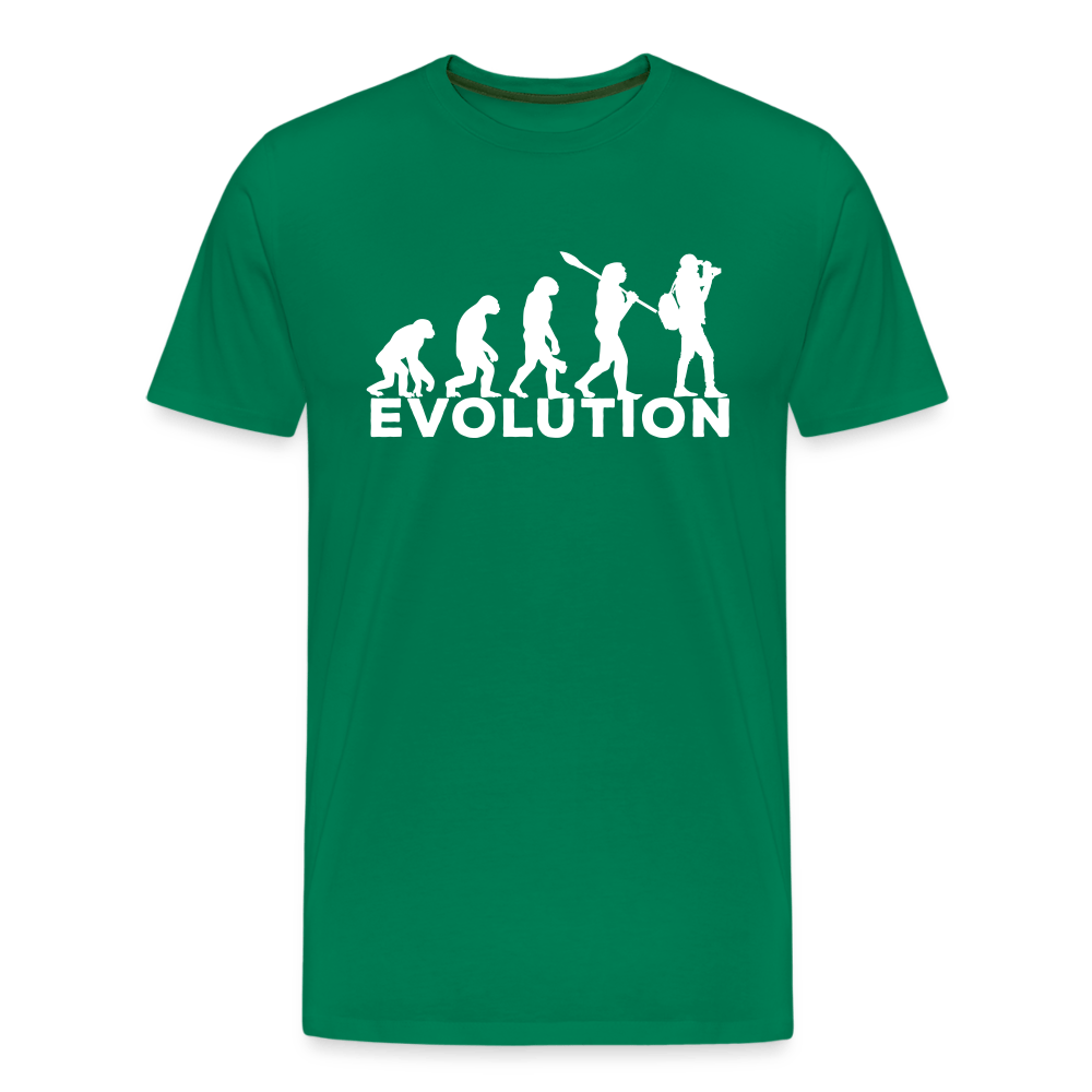 Fotografen Shirt - Evolution - Kelly Green
