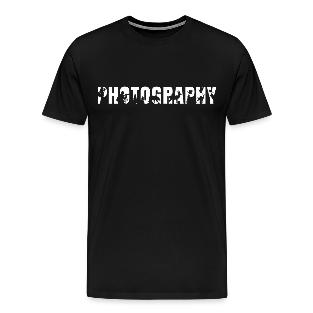 Fotografen Shirt - Schwarz