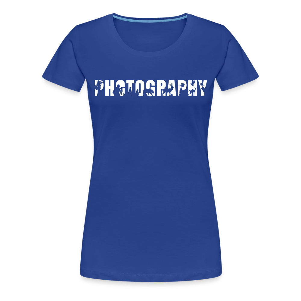 Fotografen Shirt - Damen - Photography - Königsblau