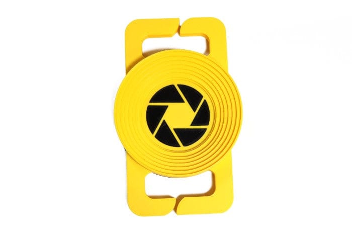 Lens Cap Holder – Objektivdeckelhalter für 8 Filtergrößen (50–82 mm) inklusive XXL Filterfotograf Mikrofasertuch