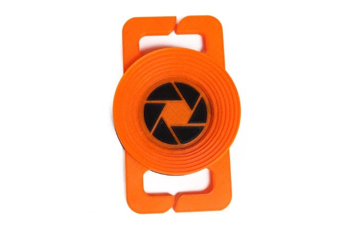 Lens Cap Holder – Objektivdeckelhalter für 8 Filtergrößen (50–82 mm) inklusive XXL Filterfotograf Mikrofasertuch