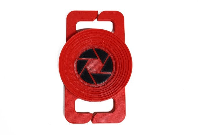 Lens Cap Holder – Objektivdeckelhalter für 8 Filtergrößen (50–82 mm) inklusive XXL Filterfotograf Mikrofasertuch