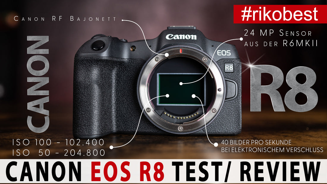 Canon EOS R8 - Beste Canon Einsteiger RF Vollformat Kamera 2023? Alle Details im Praxistes / Review