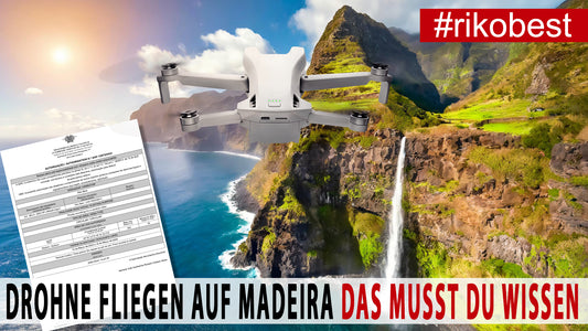 Drohne fliegen auf Madeira - das musst du beachten