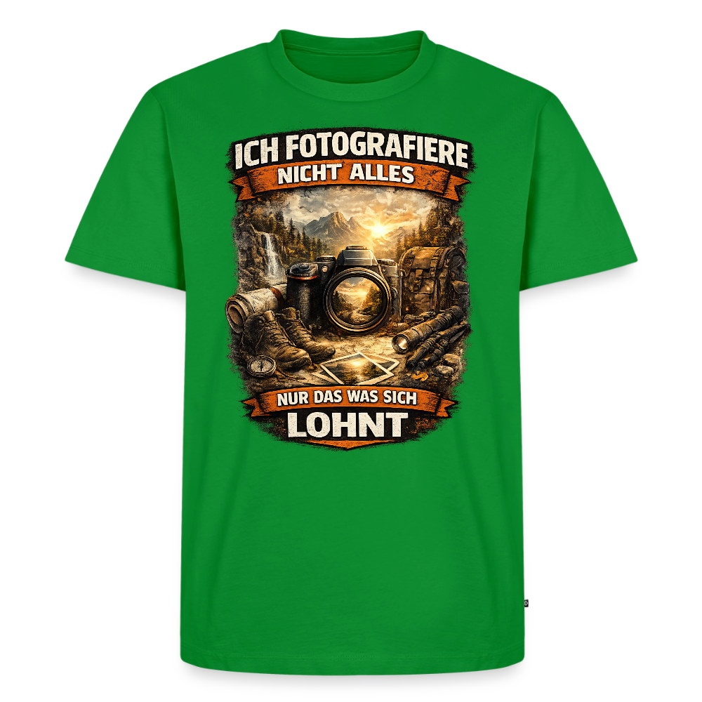 Fotograf - ich fotografiere nicht alles - Grün