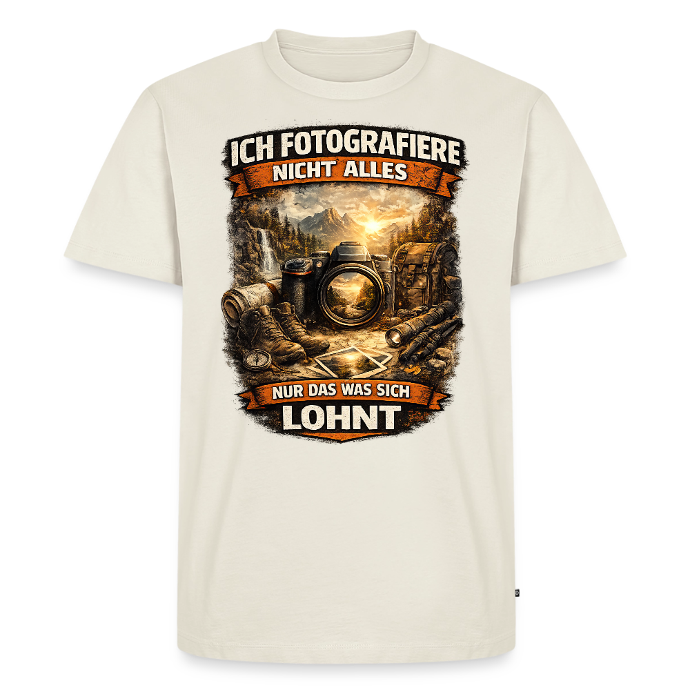 Fotograf - ich fotografiere nicht alles - Naturweiß