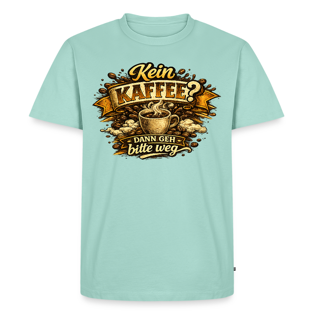 Kaffee -  FILTERFOTOGRAF® Männer Premium T-Shirt - Mint 
