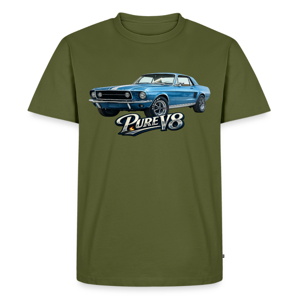 Pure V8 – Männer Premium T-Shirt - Khaki
