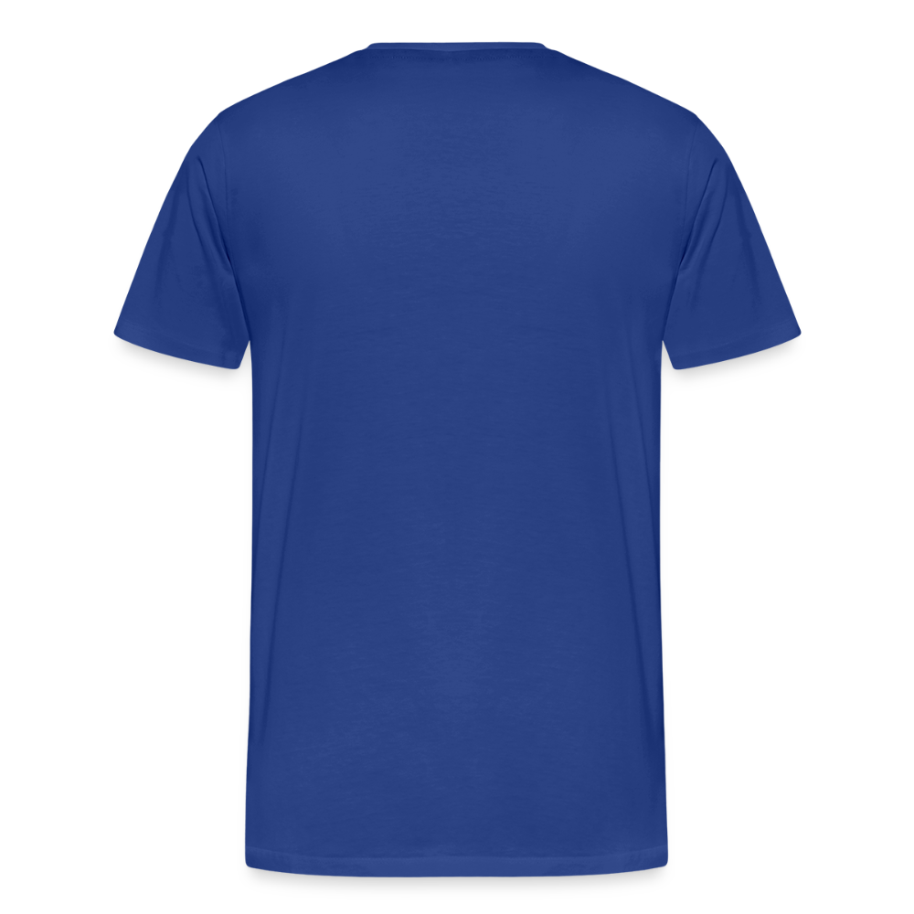 FILTERFOTOGRAF® Männer Premium T-Shirt – Front- & Rückendruck, nachhaltig & fair produziert - Königsblau