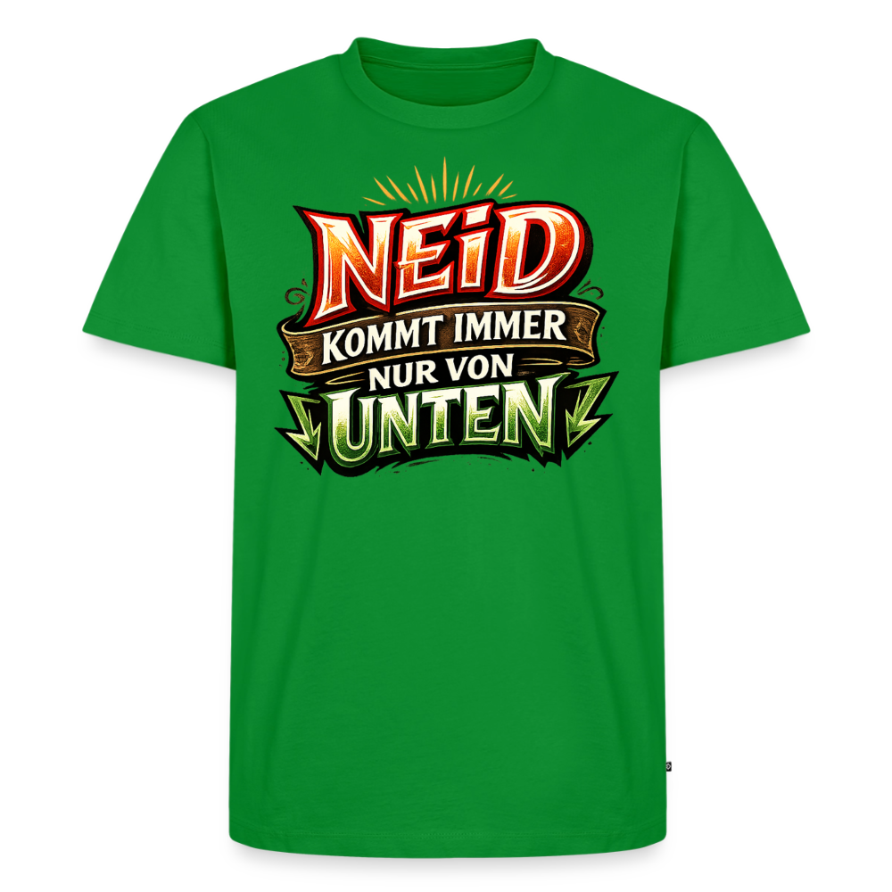 Neid Fotografen Shirt  – Männer Premium T-Shirt - Grün