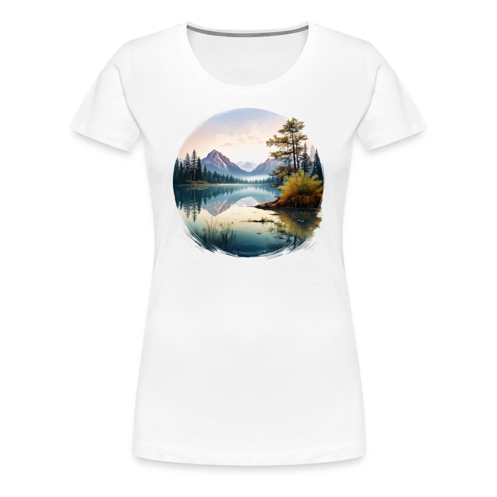 Filterfotograf – Dreamy Vistas Collection Frauen Premium T-Shirt - Weiß