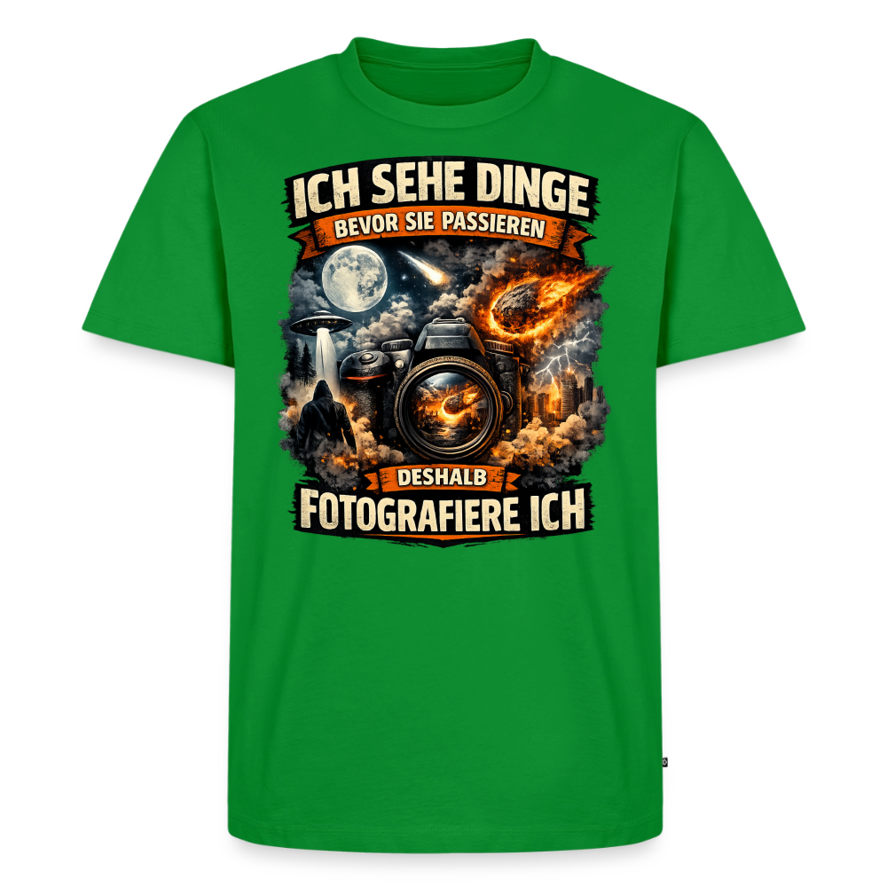 Fotograf - Ich sehe Dinge bevor sie passieren - Grün
