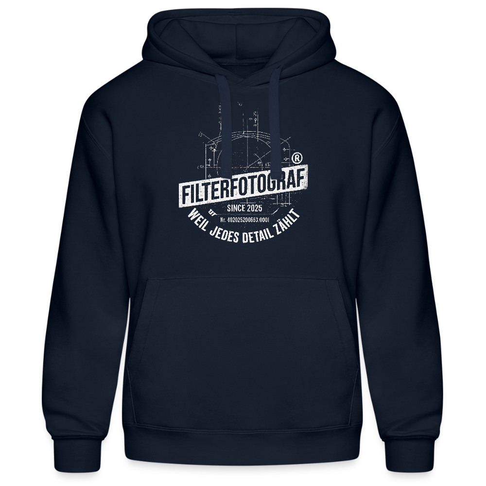 Filterfotograf LC-PRO100 Kapuzen Sweater - Navy