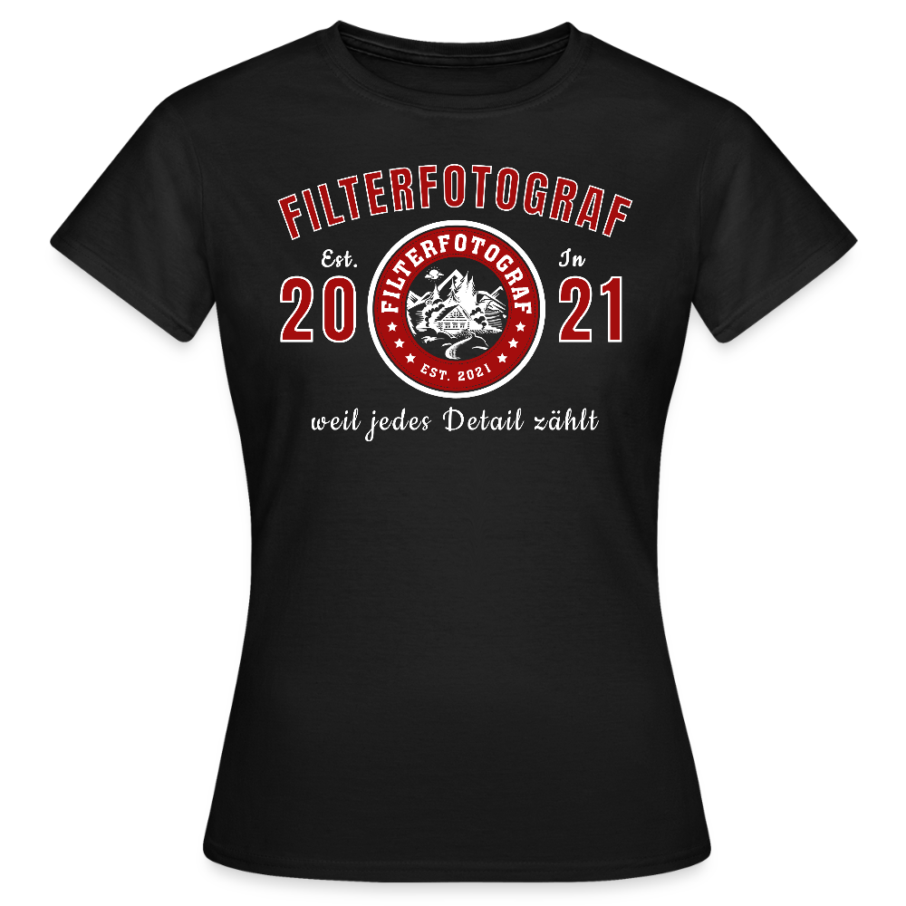 Filterfotograf – Landschaftsfotografen Edition Frauen Premium T-Shirt - Schwarz