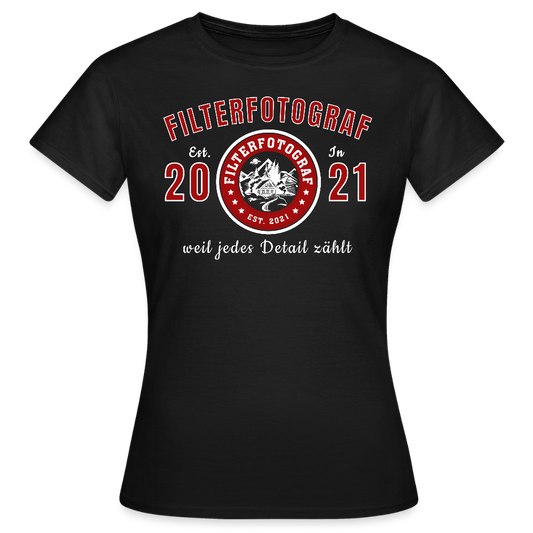 Filterfotograf – Landschaftsfotografen Edition Frauen Premium T-Shirt - Schwarz