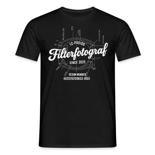 Filterfotograf LC-PRO100 Shirt - Schwarz