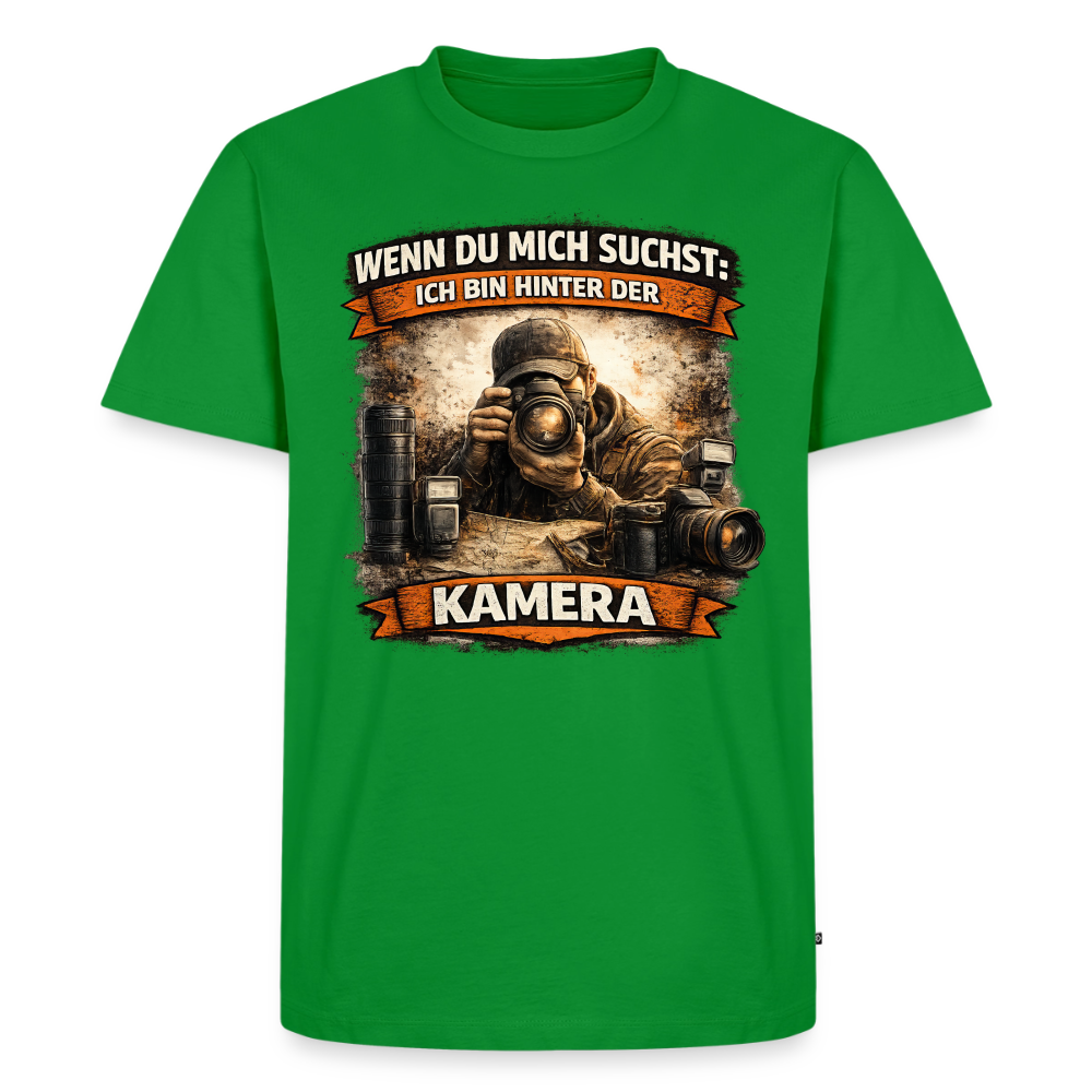 Fotograf - ich bin hinter der Kamera - Grün