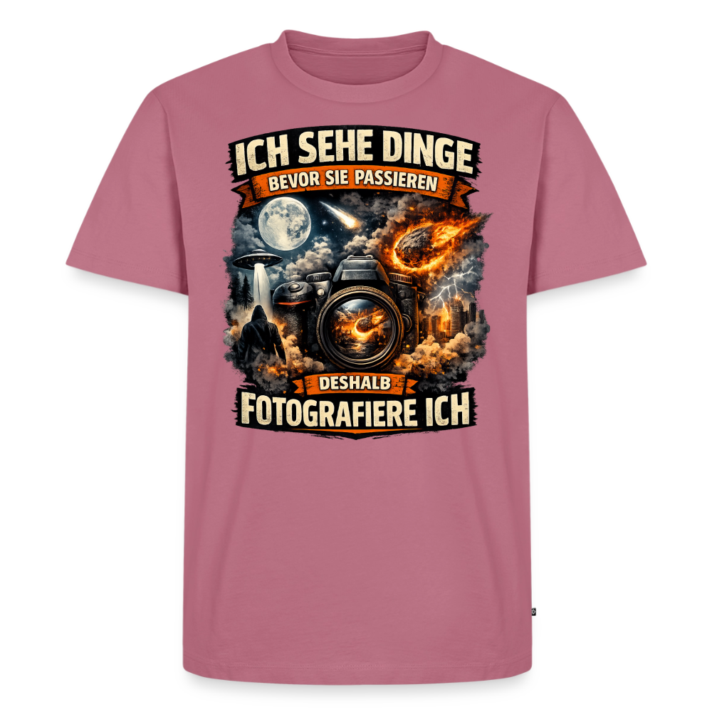 Fotograf - Ich sehe Dinge bevor sie passieren - Mauve