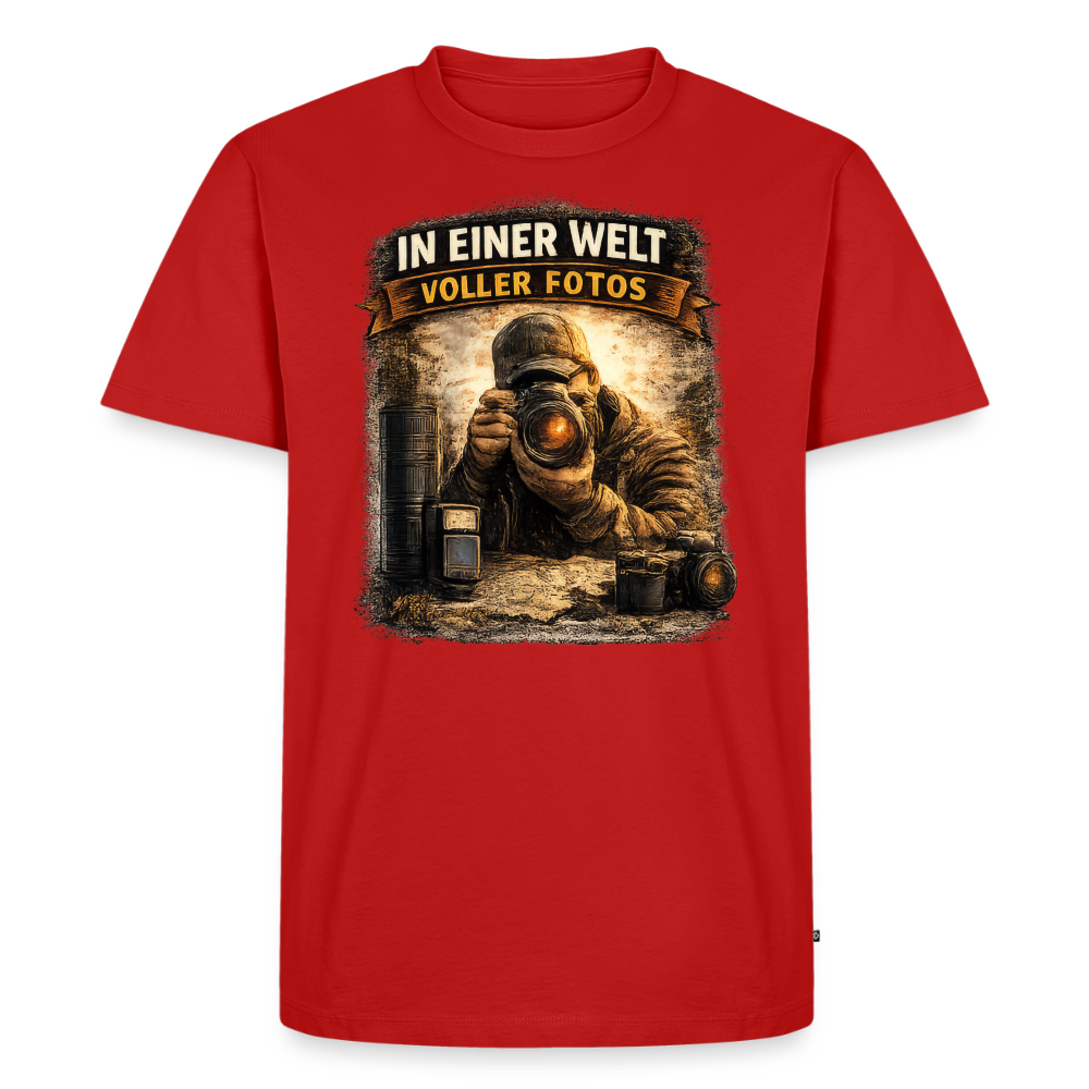 Fotograf - keine Ausreden - Rot