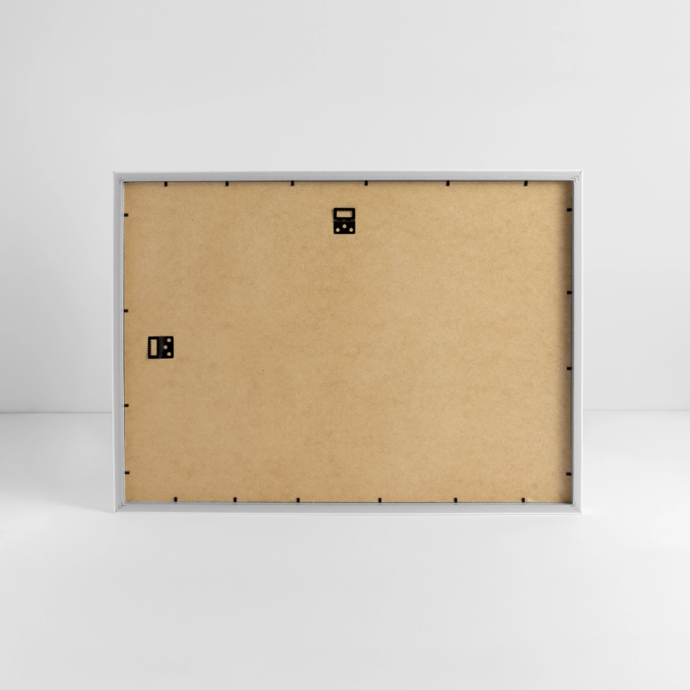 Gerahmtes Poster Abenteuer Azoren - Weiß